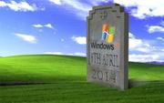 Windows xp is dood